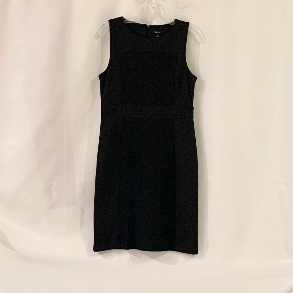 Apt 9 Black Sleeveless Sheath Dress